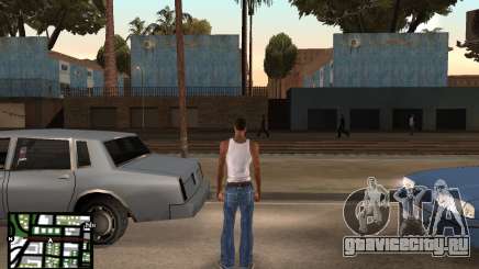 GTA V Interface для GTA San Andreas