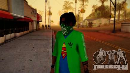 Skins pack gang Grove для GTA San Andreas