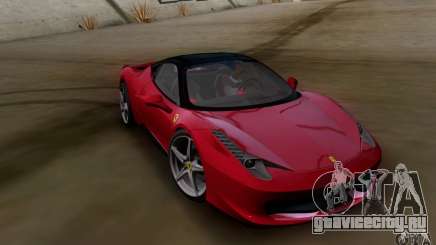 Ferrari 458 Italia V12 TT Black Revel для GTA San Andreas