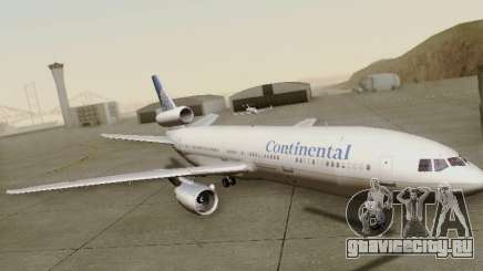 McDonell Douglas DC-10-30 Continental для GTA San Andreas