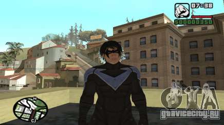 Nightwing skin для GTA San Andreas