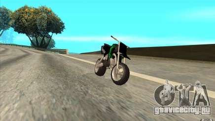 Black Rockstar Moto Cross для GTA San Andreas