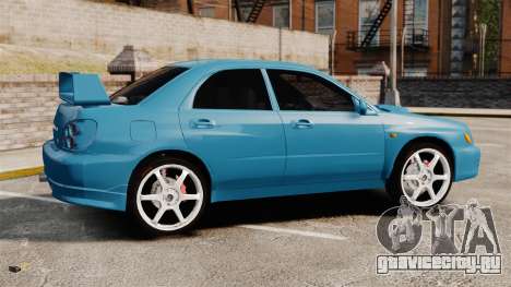 Subaru Impreza для GTA 4