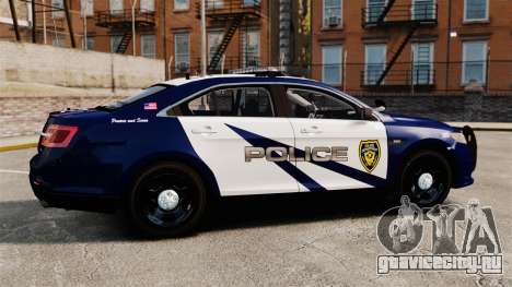 Ford Taurus Police Interceptor 2013 LCPD [ELS] для GTA 4