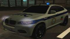 BMW X6 M с мигалками ППС для GTA San Andreas