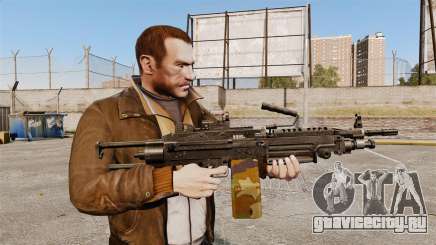 Ручной пулемёт M249 SAW для GTA 4