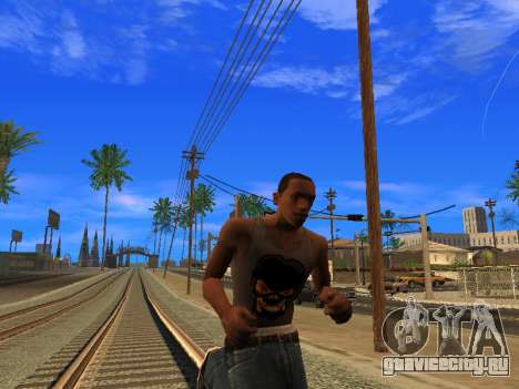 Новая майка CJ для GTA San Andreas