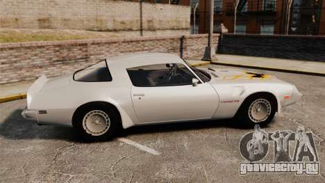Pontiac Turbo TransAm 1980 для GTA 4