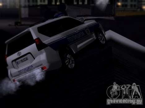 Toyota Land Cruiser POLICE для GTA San Andreas