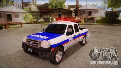Ford Ranger 2011 Province of Buenos Aires Police для GTA San Andreas