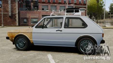 Volkswagen Golf MK1 GTI Rat Style для GTA 4