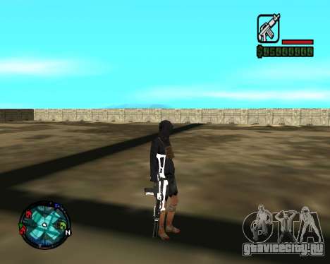 Cleo Gun for SA:MP (dgun) для GTA San Andreas