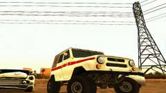 УАЗ 469 Скорая Помощь для GTA San Andreas