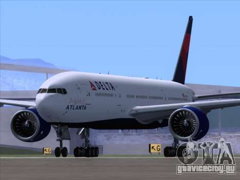 Boeing 777-200ER Delta Air Lines для GTA San Andreas