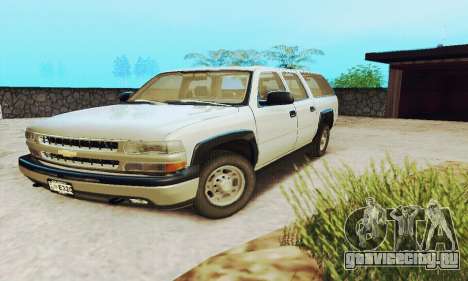 Chevrolet Suburban SAPD FBI для GTA San Andreas