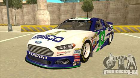 Ford Fusion NASCAR No. 13 GEICO для GTA San Andreas