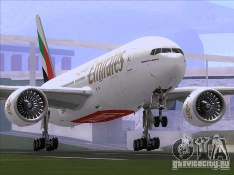 Boeing 777-21HLR Emirates для GTA San Andreas