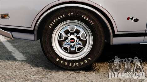 Oldsmobile Cutlass Hurst 442 1969 v2 для GTA 4