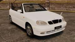 Daewoo Lanos 1997 Cabriolet Concept для GTA 4
