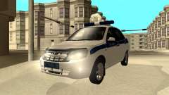 Lada 2190 Granta Полиция v2.0 для GTA San Andreas