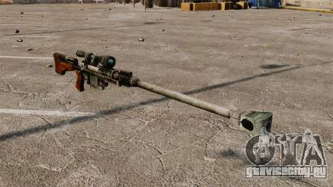Крупнокалиберная снайперская винтовка для GTA 4