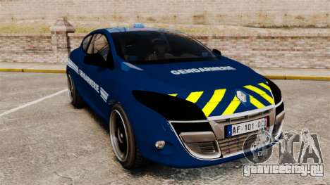 Renault Megane RS Gendarmerie Nationale [ELS] для GTA 4