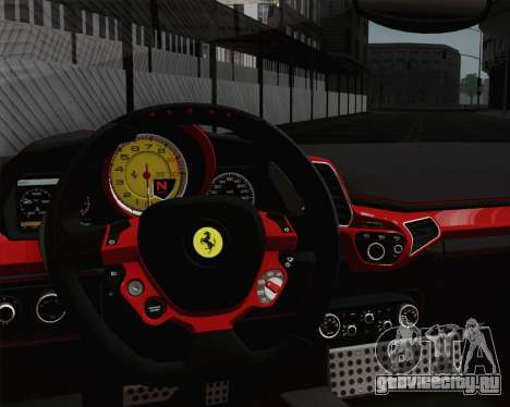 Ferrari 458 Italia 2010 для GTA San Andreas