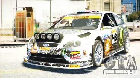 Ford Focus RS Monster World Rally Team WRC для GTA 4