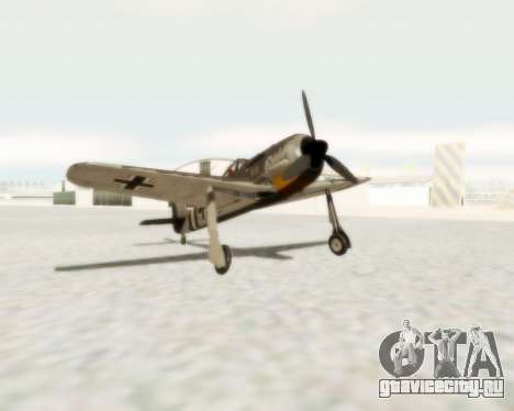 Focke-Wulf FW-190 A5 для GTA San Andreas