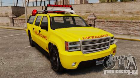 GTA V Declasse Granger 3500LX Lifeguard для GTA 4