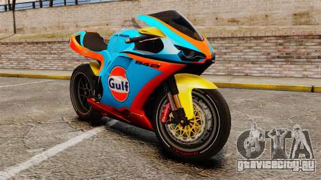 Ducati 848 Gulf для GTA 4