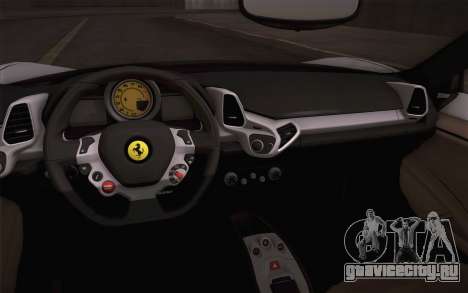 Ferrari 458 Italia Liberty Walk LB Performance для GTA San Andreas
