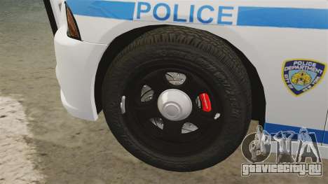 Dodge Charger 2012 NYPD [ELS] для GTA 4