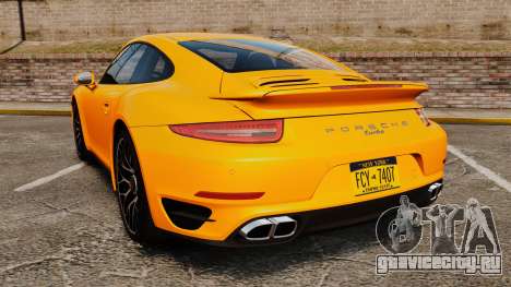 Porsche 911 Turbo 2014 [EPM] для GTA 4