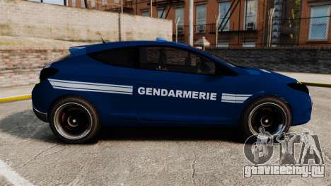 Renault Megane RS Gendarmerie Nationale [ELS] для GTA 4