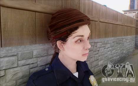 GTA 5 Police Woman для GTA San Andreas