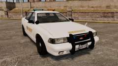 GTA V Police Vapid Cruiser Sheriff для GTA 4