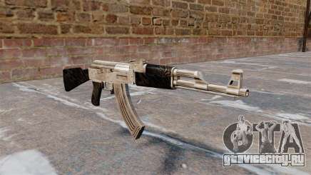 Автомат AK-47 обновлённый для GTA 4