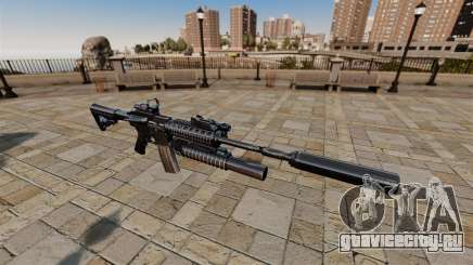 Автоматический карабин M4A1 SOPMOD для GTA 4