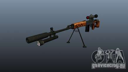 Снайперская винтовка Драгунова A&K для GTA 4