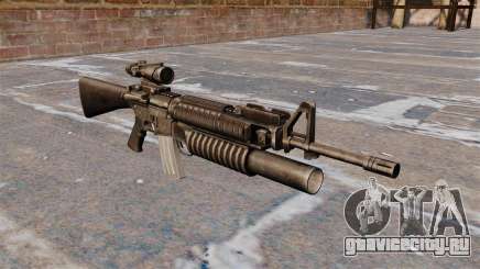 Штурмовая винтовка M16A4 для GTA 4