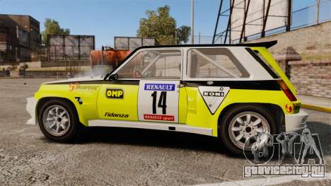 Renault 5 Turbo Maxi для GTA 4