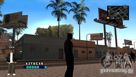 C-HUD Aztecaz для GTA San Andreas