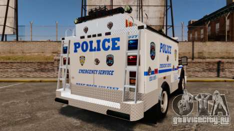 Ford F-550 2012 NYPD [ELS] для GTA 4