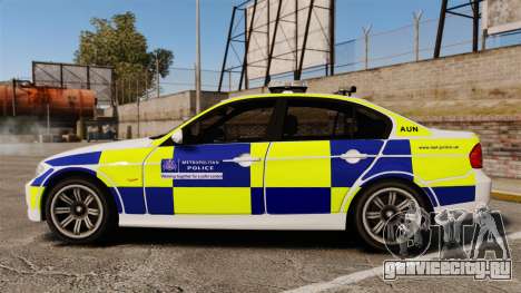 BMW 330i Metropolitan Police [ELS] для GTA 4