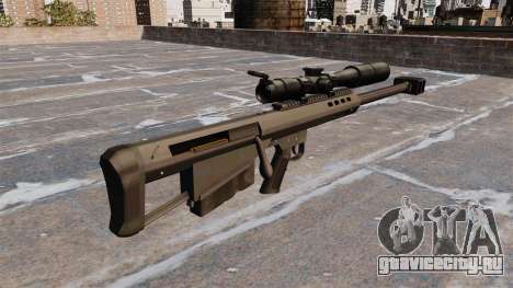 Снайперская винтовка Barrett M95 для GTA 4