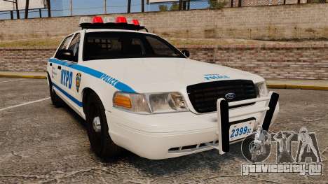 Ford Crown Victoria 1999 NYPD для GTA 4