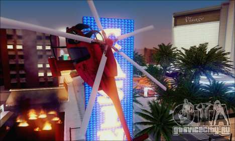 Buzzard Attack Chopper из GTA 5 для GTA San Andreas