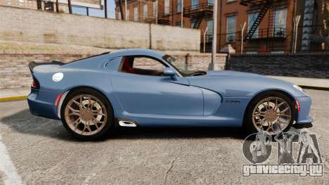 Dodge Viper SRT TA 2014 Rebuild для GTA 4