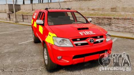 Toyota Hilux London Fire Brigade [ELS] для GTA 4